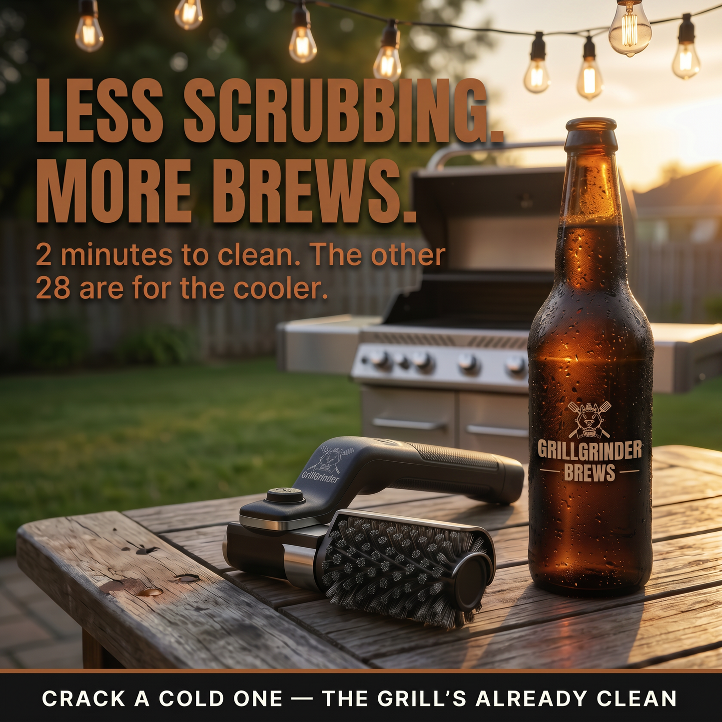 GrillGrinder Electric Grill Cleaner